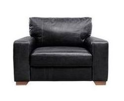 Heart of House Eton Fabric Cuddle Chair - Black.